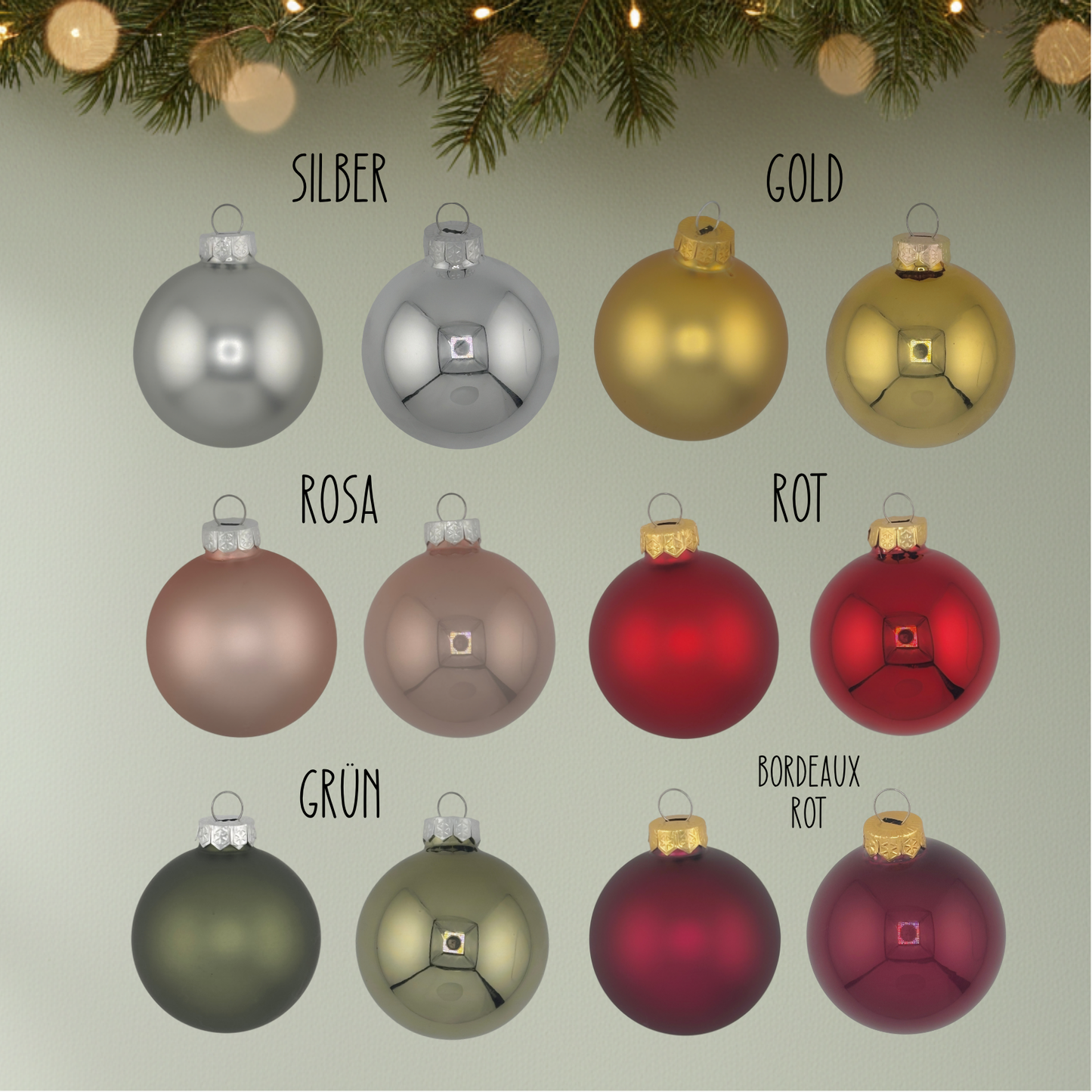 Personalisierte Christbaumkugel „Beste Mama / Bester Papa / Beste Oma“  – Geschenkidee zu Weihnachten