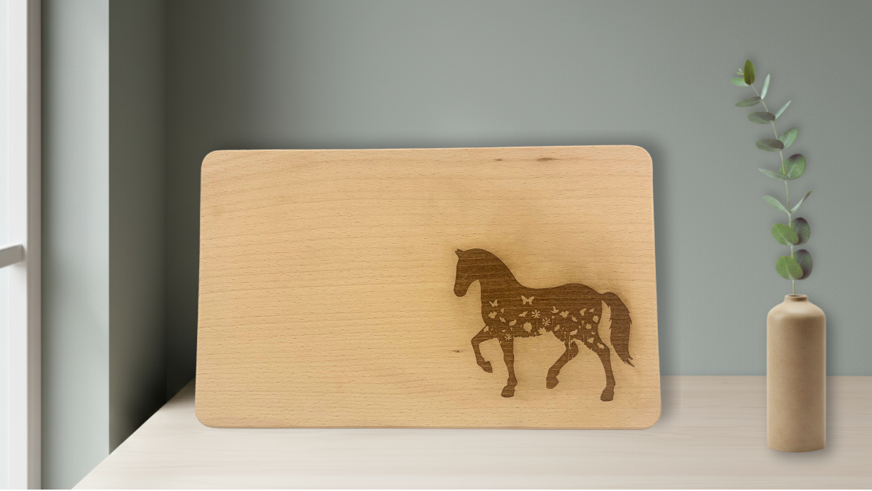 Tasse & Frühstücksbrettchen mit Hundemotiv 🐶