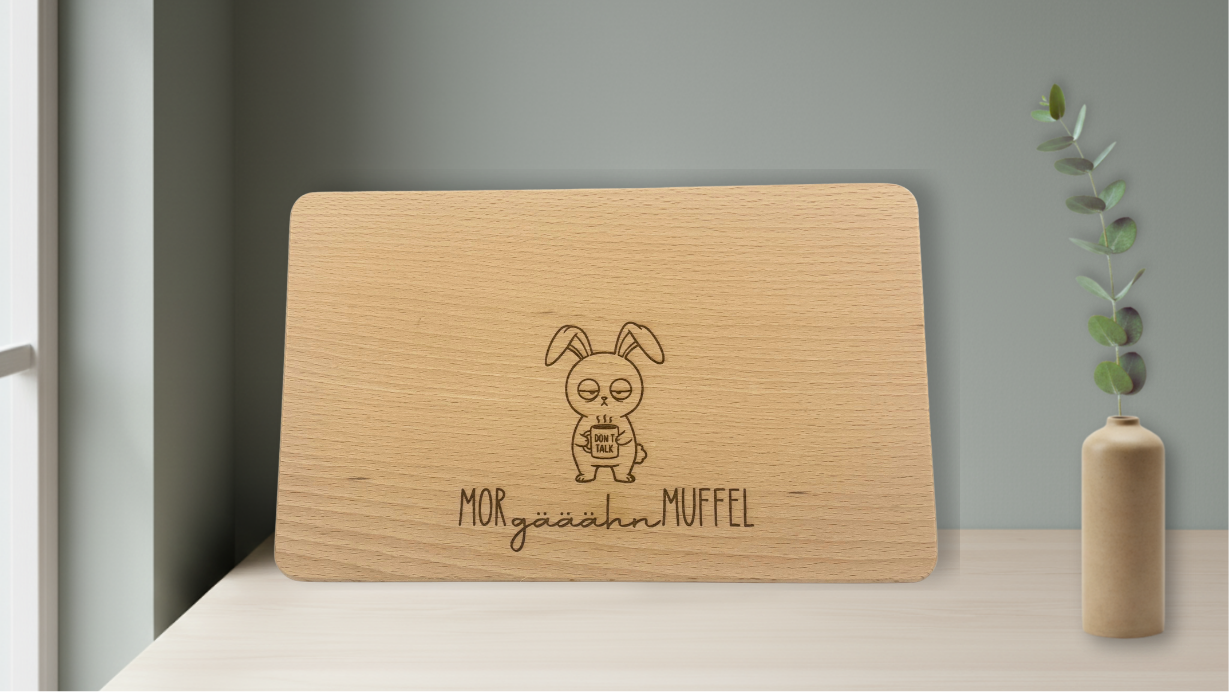 Frühstücksbrettchen Buche