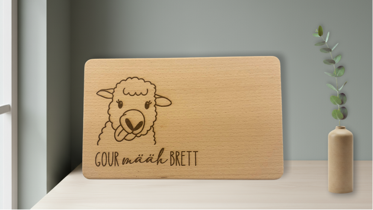 Frühstücksbrettchen Buche