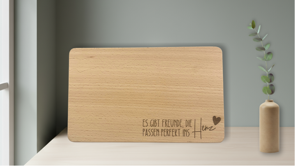 Frühstücksbrettchen Buche