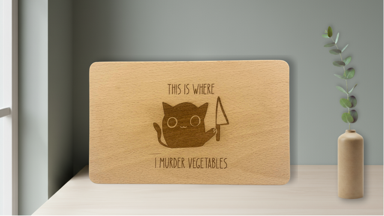 Frühstücksbrettchen Buche