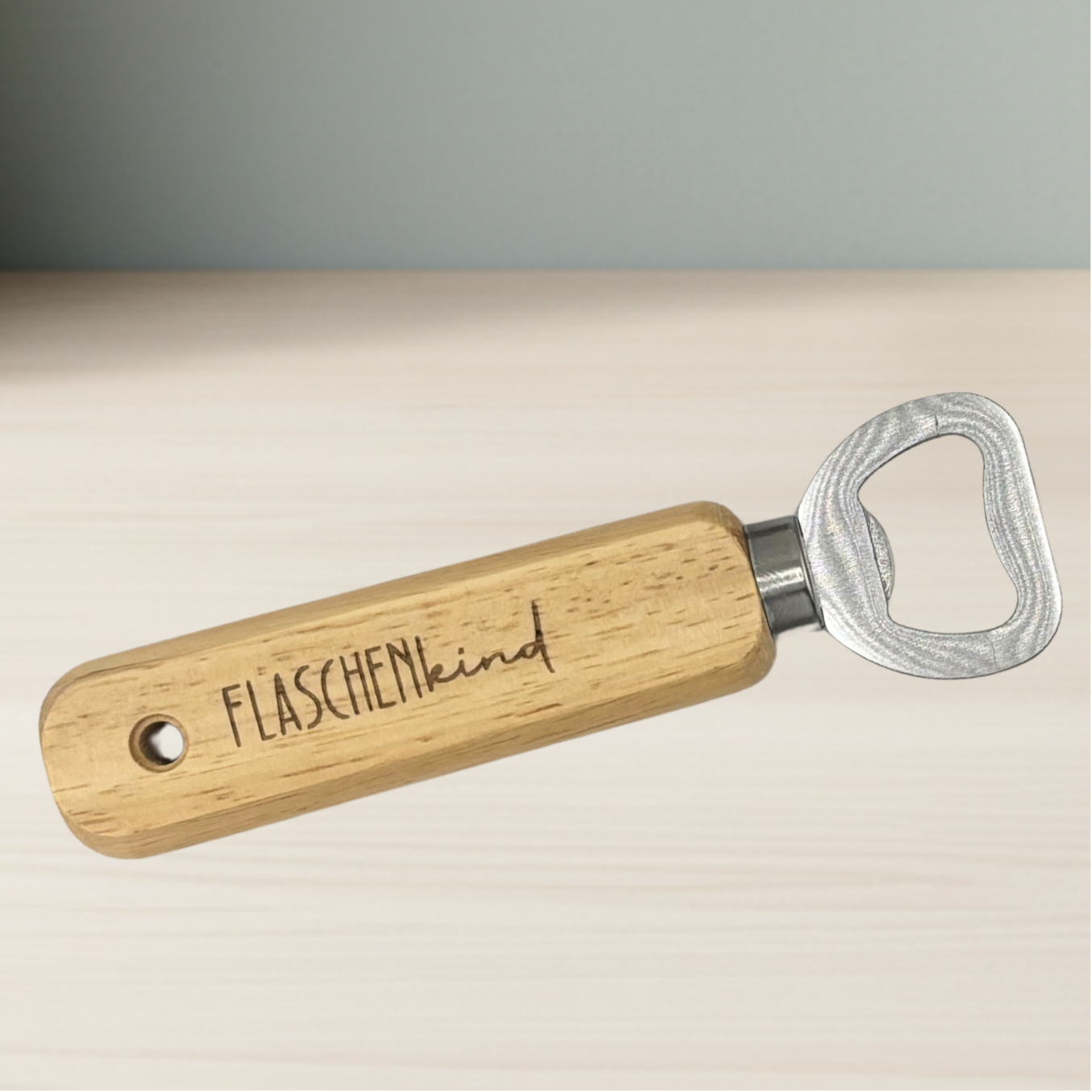 Flaschenöffner aus Holz