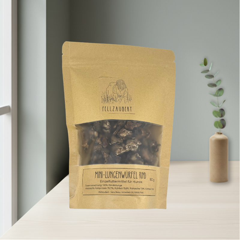 Mini Lungenwürfel Rind