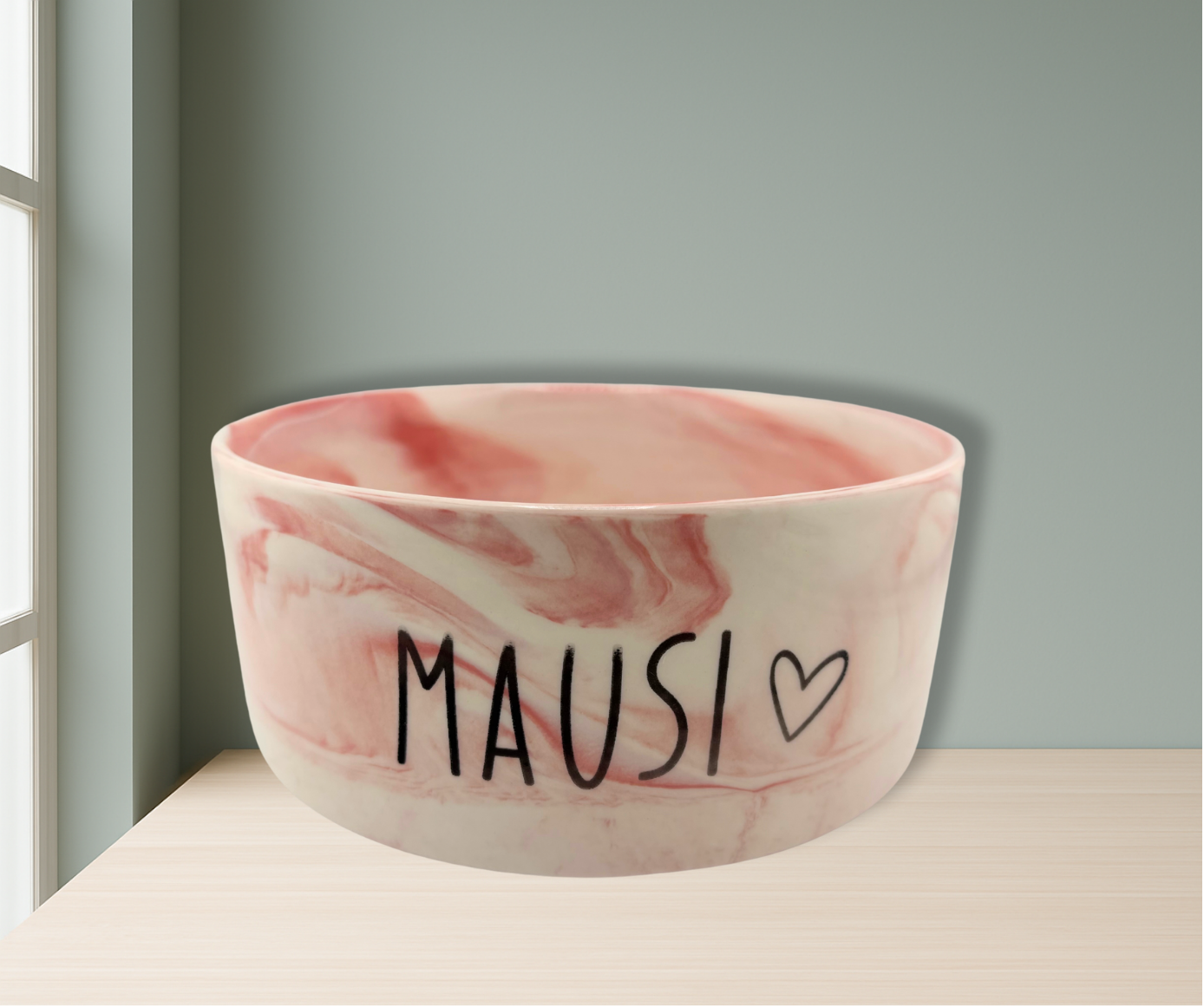 Personalisierter Napf aus Keramik – Hundenapf oder Katzennapf