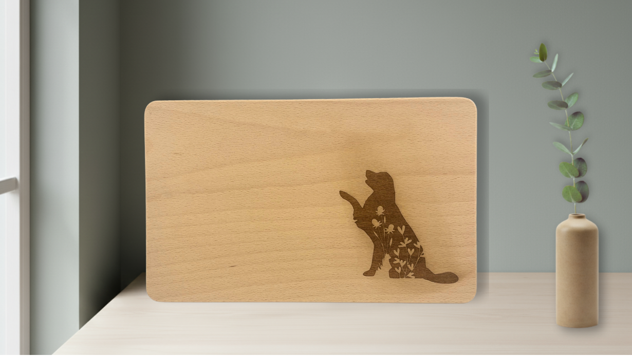 Frühstücksbrettchen Buche