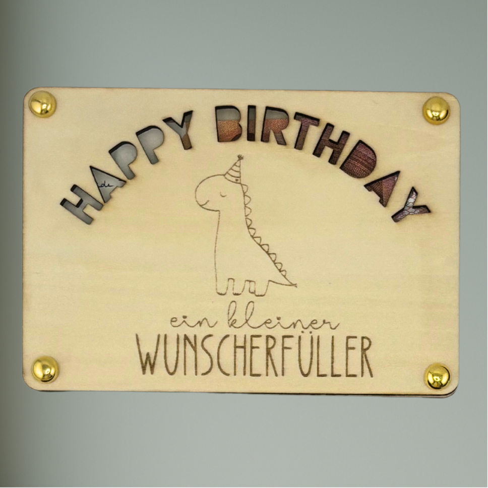 Kinder-Geburtstag Geschenk-Karten | Geldgeschenk & Gutscheinkarten | Personalisiert