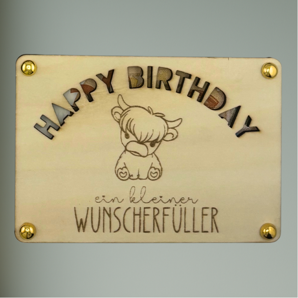 Kinder-Geburtstag Geschenk-Karten | Geldgeschenk & Gutscheinkarten | Personalisiert