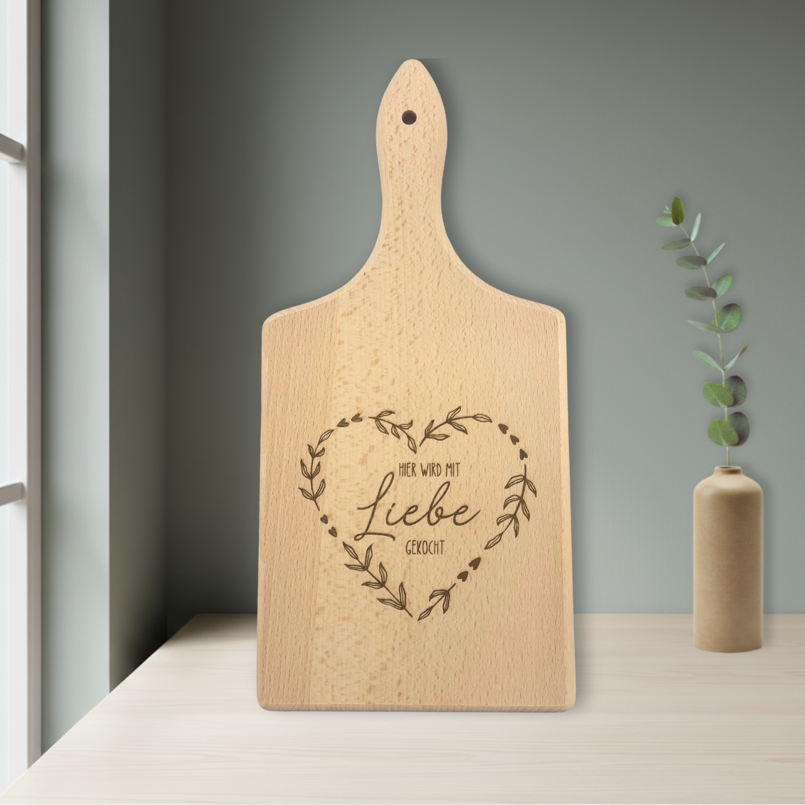 Schneidebrett aus Buche